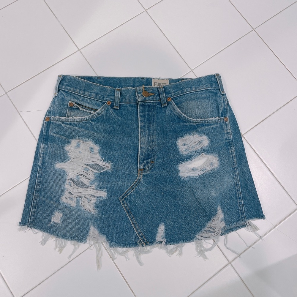 FURST OF A KIND LF womens denim skirt